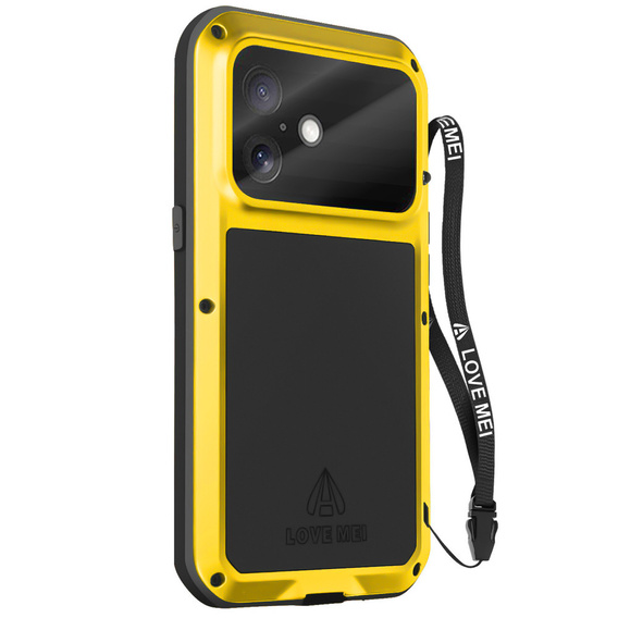 Armoured case with tempered glass for iPhone 17