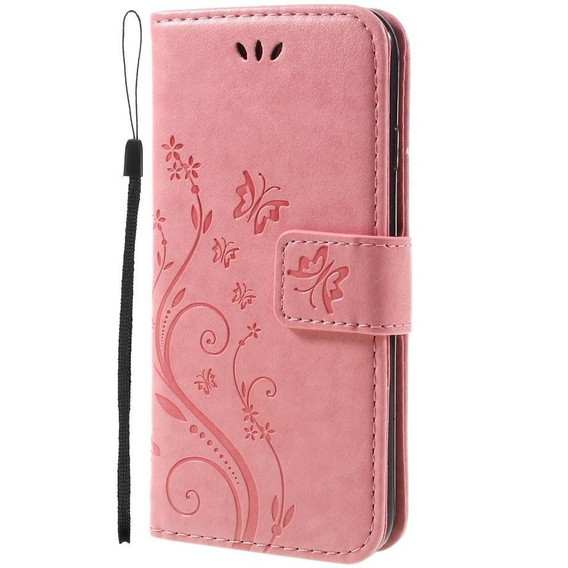 Flip case for iPhone 7/8/SE 2020/SE 2022, Butterfly, pink