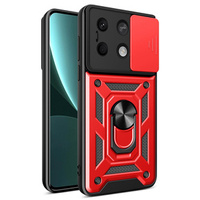 Case for Xiaomi Redmi Note 13 5G, CamShield Slide, red