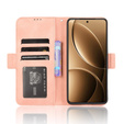 Flip case for Xiaomi Poco F7 Pro, Card Slot, pink