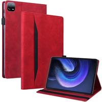 Case for Xiaomi Pad 6, Classic, with space for stylus, red