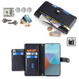 Flip case for Xiaomi Redmi Note 13 Pro 5G, Wallet Zipper Pocket, black