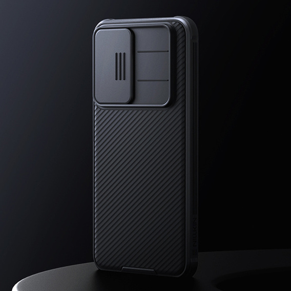 NILLKIN Camshield Pro case with camera cover for Samsung Galaxy A26 5G, black