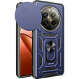 Case for Realme 12 Pro 5G / 12 Pro+ 5G, CamShield Slide, blue
