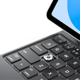 Case with Bluetooth keyboard and touchpad for iPad 11" 2025 A16 (11th gen.) / iPad 10.9" 2022 (10th gen.)
