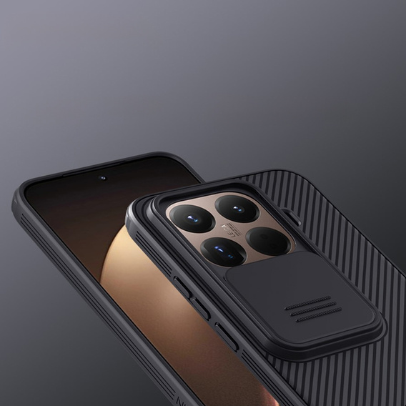 NILLKIN Camshield Pro case with camera cover for Xiaomi 15T Pro