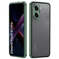 1 x Case for Xiaomi Poco X7 Pro 5G, Frame Case, green