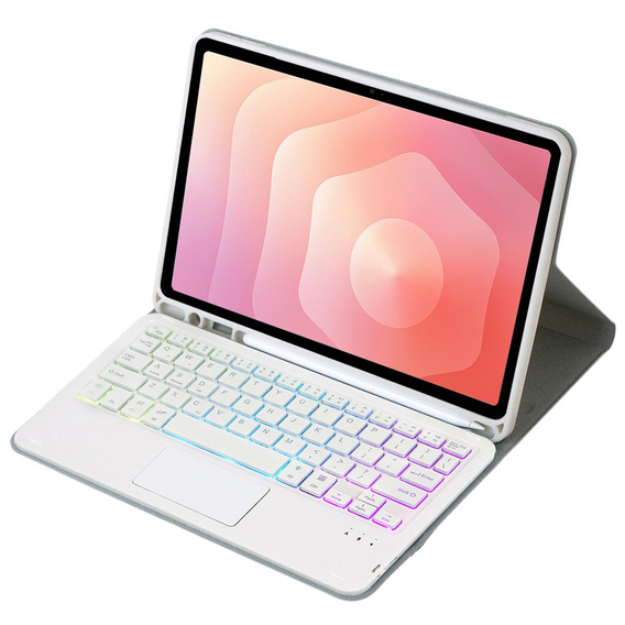 Case with illuminated Bluetooth keyboard and touchpad for Samsung Galaxy Tab S11