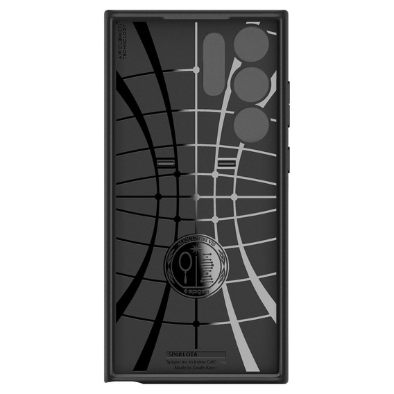 Spigen Optik Armor black case for Samsung Galaxy S23 Ultra