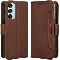 Flip case for Samsung Galaxy M15 5G, Card Slot, brown