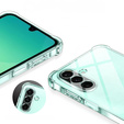 Case for Samsung Galaxy A26, Erbord Dropproof, transparent + Glass