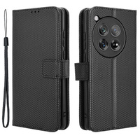 Flip case for OnePlus 12 5G, Wallet Smart Magnet, black