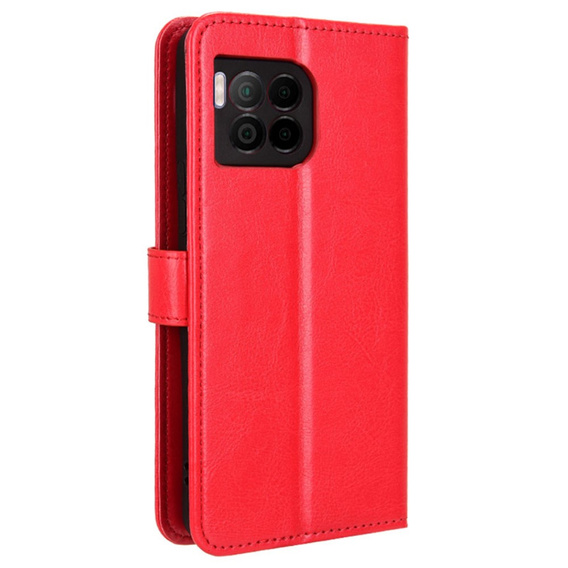 Flip case for T Phone 2 Pro 5G, Crazy Horse Wallet, red