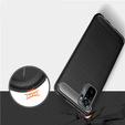 Case for Xiaomi Redmi Note 10 / 10S, Carbon, black