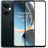 3D Tempered Glass for OnePlus Nord CE 3 Lite 5G, black