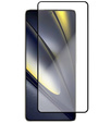 3D Tempered Glass for Xiaomi Poco F6, black frame
