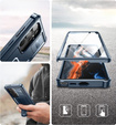 Armored case for Samsung Galaxy S23 Ultra, Dexnor Full Body (Two Frames), dark blue