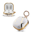 Case for Samsung Galaxy Buds 2 / 2 Pro / Pro / Live, white marble