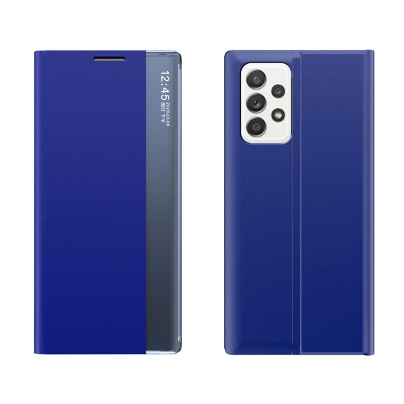 Flap case for Samsung Galaxy A32 5G, Side View, blue