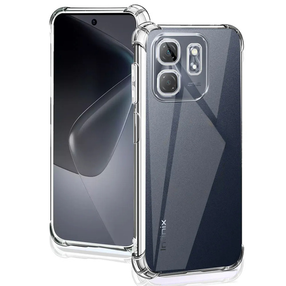 Case for Infinix Hot 50i 4G, Dropproof, transparent
