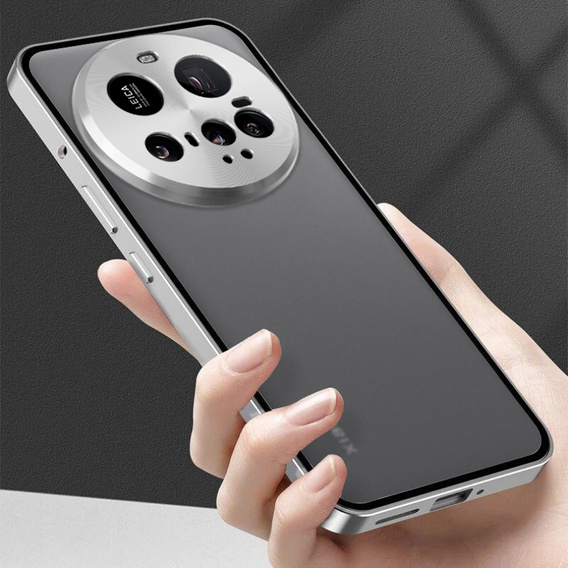 1 x Case for Xiaomi 15 Ultra, Frame Case, silver