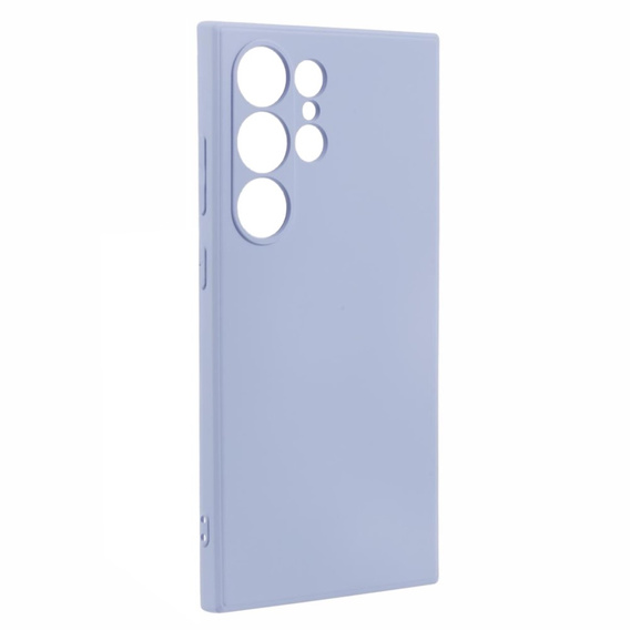 Case for Samsung Galaxy S24 Ultra, Silicone Lite, purple