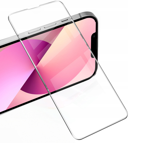 2x Tempered Glass for iPhone 13 Mini, ERBORD 9H Hard Glass for phone screen