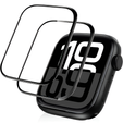 2x ERBORD Hybrid Glass for Apple Watch 10/11 46mm