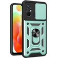 Case for Xiaomi Redmi 12C, CamShield Slide, green