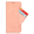 Flip case for Motorola Moto G15 / Motorola Moto G15 Power, Card Slot, pink