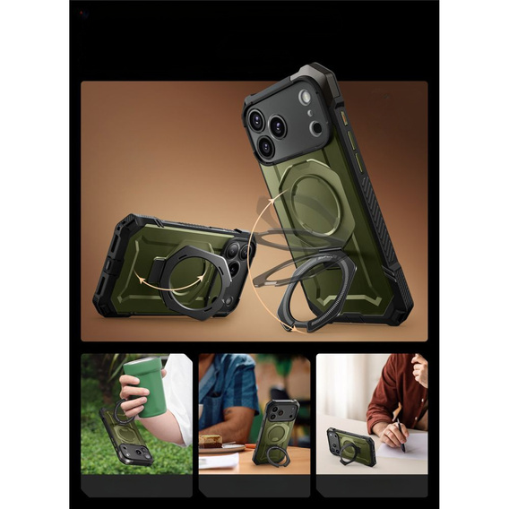 Supcase case for iPhone 17 Pro Max, Unicorn Beetle Grip Mag, Guldan
