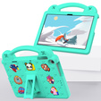 Children's case for Lenovo Tab M10 10.1 Gen 3 TB-328FU/TB-328XU, Cute Patterns, with stand, green