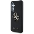 GUESS Grained Big 4G Logo case for Samsung Galaxy S25