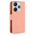 Flip case for Xiaomi Redmi 13, Card Slot, pink