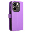 Flip case for Infinix Hot 40i, Wallet Smart Magnet, purple