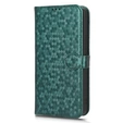 Flip case for Realme C71, Wallet Rhombus, green