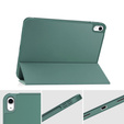 Case for iPad 10.9 2022 10 Gen, Smart Pencil, with space for stylus, green