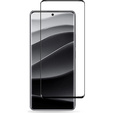 3D Tempered Glass for Xiaomi Redmi Note 14 Pro+, black frame