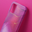 Case for Samsung Galaxy A14 4G/5G, Suritch Full Body Marble, purple