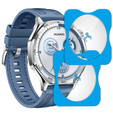 2x ERBORD Tempered Glass for Huawei Watch GT 5 41mm, with mounting frame