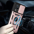 Case for Vivo V21 5G, CamShield Slide, pink rose gold