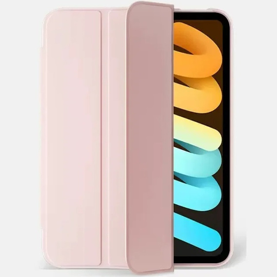 Case for iPad mini 8.3" 2021 (6 gen.) / iPad mini 8.3" 2024 (7 gen.), Smartcase, pink