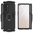 Case for Realme GT Explorer Master, Kickstand Ring, black