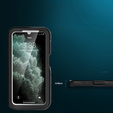 IP68 Waterproof Case for Samsung Galaxy A15 5G, Redpepper, black