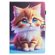 Case for iPad 10.9" 2022 (10 gen.), with flap, cat