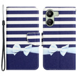 Flip case for Xiaomi Redmi 13C / Poco C65, Wallet, Bowknot, blue