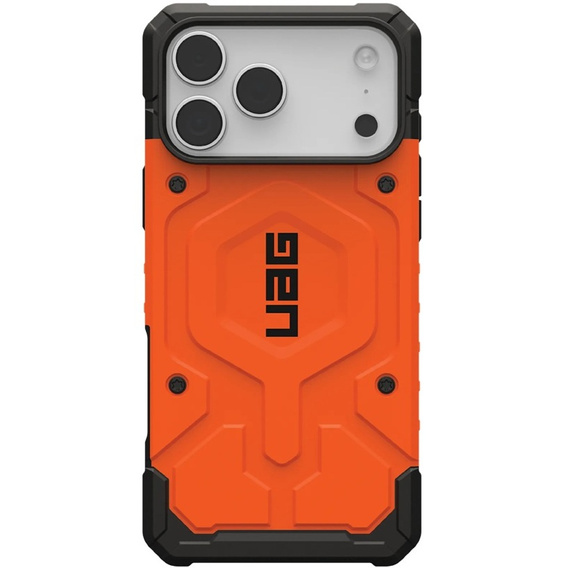 Urban Armor Gear case for iPhone 17 Pro Max, Pathfinder MagSafe, Orange