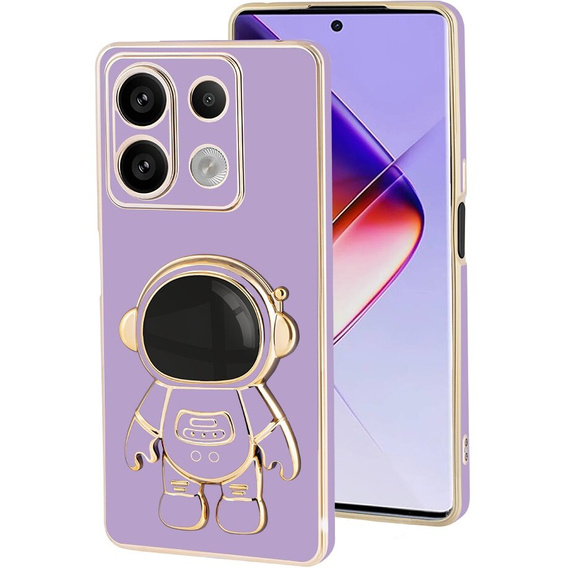 Case for Infinix Note 40 Pro, Astronaut, purple