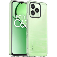 Case for Realme C63, Fusion Hybrid, transparent