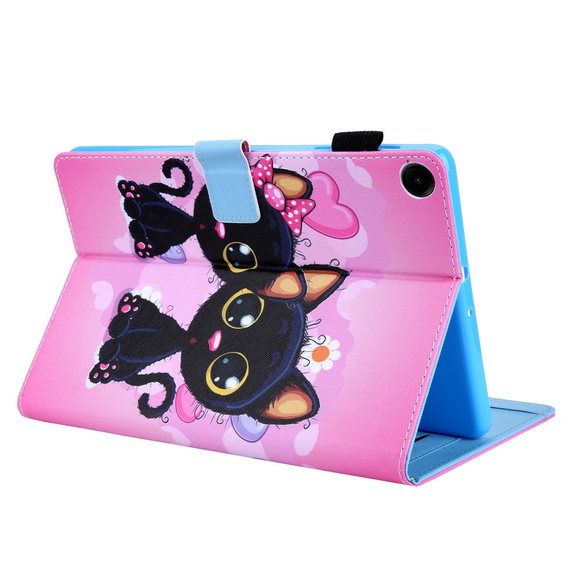 Case for Samsung Galaxy Tab A9 X110 / X115, two cats